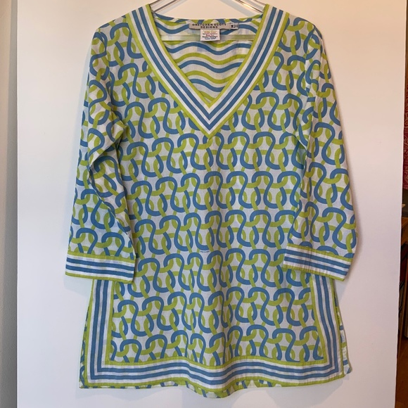 Gretchen Scott Designs Tops - Gretchen Scott Design Split Neck Tunic